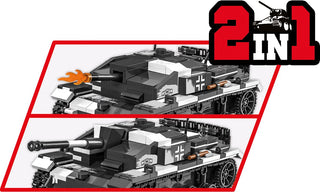 COBI STUG III Ausf. F/8 & FlammPanzer (2-n-1) : Set #2286 Cobi Kit Cobi Toys