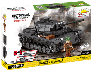 COBI Panzer III Ausf. J Tank : Set #2289 Cobi Kit Cobi Toys