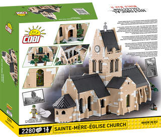 COBI Sainte-Mere-Eglise Church: Set #2299 Cobi Kit Cobi Toys