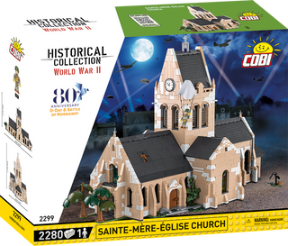 COBI Sainte-Mere-Eglise Church: Set #2299 Cobi Kit Cobi Toys