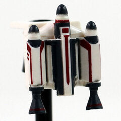 Trooper Jetpack Dark Red Trooper- CAC Custom Body Wear Clone Army Customs   