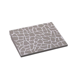 Slope 10 6 x 8 with Roof Pattern, Part# 4515p03 Part LEGO® Light Gray Very Good