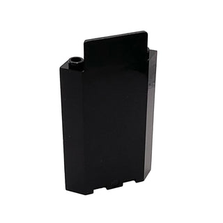 Panel 3x3x6 Corner Wall without Bottom Indentations, Part# 87421 Part LEGO® Black Very Good