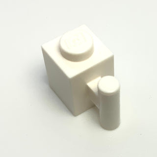 Brick, Modified 1x1 with Bar Handle, Part# 2921 Part LEGO® White  