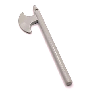 Minifigure Weapon, Axe/Halberd, Part# 3848 Part LEGO® Light Gray