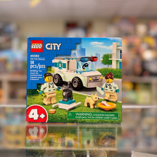 Vet Van Rescue, 60382-1 - LEGO® City Set Building Kit LEGO®