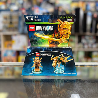Fun Pack - Ninjago (Lloyd and Lloyd's Golden Dragon), 71239 - LEGO® Dimensions Set