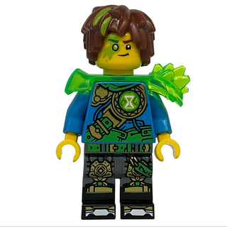 Mateo - Trans-Bright Green Shoulder Armor, drm103 - LEGO® DreamZzz Minifigure