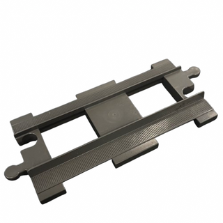 Duplo, Train Track Straight (Short), Part# 6377 Part LEGO® Dark Gray