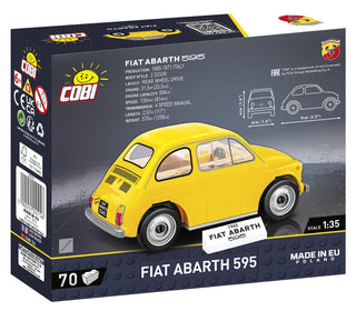 COBI Fiat Abarth 595 Car: Set #24514 Cobi Kit Cobi Toys
