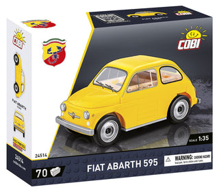 COBI Fiat Abarth 595 Car: Set #24514 Cobi Kit Cobi Toys