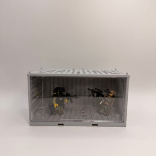 Cargo Shipping Container Display Case