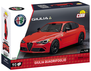 COBI Alfa Romeo Giulia Quadrifoglio Red Car: Set #24604 Cobi Kit Cobi Toys