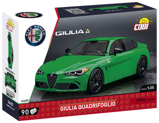 COBI Alfa Romeo Giulia Quadrifoglio Green Car: Set #24605 Cobi Kit Cobi Toys