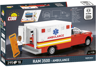 COBI DODGE Ram 3500 Ambulance: Set #24609 Cobi Kit Cobi Toys