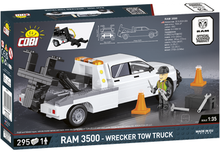COBI DODGE Ram 3500 Wrecker Tow Truck: Set #24611 Cobi Kit Cobi Toys