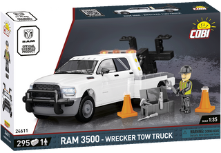 COBI DODGE Ram 3500 Wrecker Tow Truck: Set #24611 Cobi Kit Cobi Toys