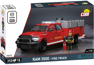 COBI DODGE Ram 3500 Fire Truck: Set #24612 Cobi Kit Cobi Toys