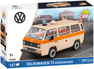 Volkswagen T3 Krankenwagen (Ambulance) Van: COBI Set #24636 Building Kit Cobi Toys