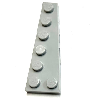 Wedge, Plate 6 x 2 Right, Part# 78444 Part LEGO® Light Bluish Gray