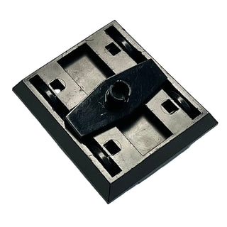 Monorail Bogey with Bogey Bracket/Pivot, Part# 2686c01 Part LEGO® Black Very Good
