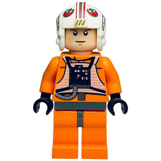 Luke Skywalker - Pilot Suit, Detailed Torso and Helmet, sw0295 - LEGO® Star Wars Minifigure