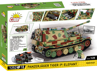COBI PanzerJager Tiger (P) Elefant Tank Destroyer : Set #2582 Cobi Kit Cobi Toys