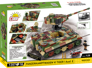 COBI EXECUTIVE EDITION Panzerkampfwagen VI Tiger I Ausf. E Tank: Set #2587 Cobi Kit Cobi Toys