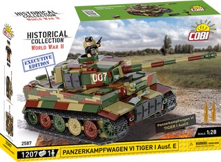 COBI EXECUTIVE EDITION Panzerkampfwagen VI Tiger I Ausf. E Tank: Set #2587 Cobi Kit Cobi Toys