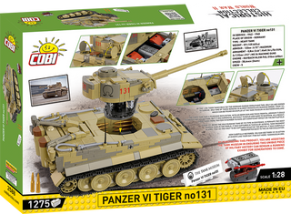 COBI Tank Museum Panzer Tiger VI No. 131 Tank: Set #2588 Cobi Kit Cobi Toys