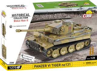 COBI Tank Museum Panzer Tiger VI No. 131 Tank: Set #2588 Cobi Kit Cobi Toys