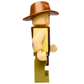 Indiana Jones - Open Shirt, Open-Mouth Grin, iaj033 Minifigure LEGO®