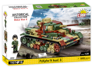 COBI PanzerKampfWagen IV Ausf. G Tank : Set #2592 Cobi Kit Cobi Toys
