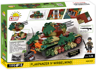 COBI EXECUTIVE EDITION FlakPanzer IV Wirbelwind : Set #2593 Cobi Kit Cobi Toys