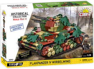 COBI EXECUTIVE EDITION FlakPanzer IV Wirbelwind : Set #2593 Cobi Kit Cobi Toys