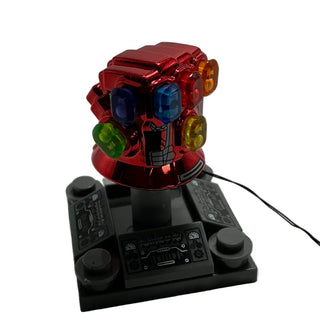 Light-Up Chrome Red Mini Nano Gauntlet, LW-76144 Custom Parts United Brick Co®