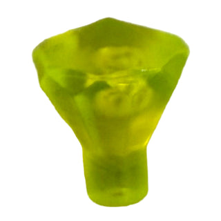 Rock 1x1 Jewel 24 Facet - Part # 30153 Part LEGO® Trans-Neon Green