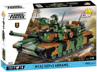 COBI M1A2 Abrams SEPv3 Polish Army Tank: Set #2623 Cobi Kit Cobi Toys
