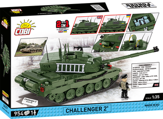 COBI Challenger 2 Tank: Set #2627 Cobi Kit Cobi Toys