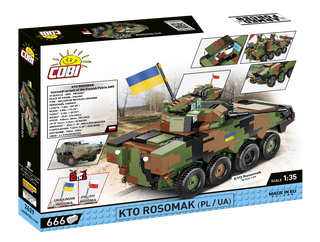 COBI KTO Rosomak (PL/UA) Multi-Role Vehicle : Set #2629 Cobi Kit Cobi Toys