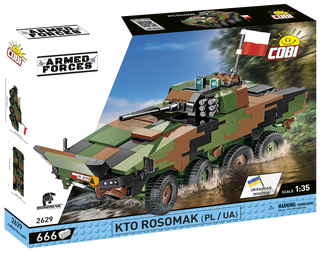 COBI KTO Rosomak (PL/UA) Multi-Role Vehicle : Set #2629 Cobi Kit Cobi Toys