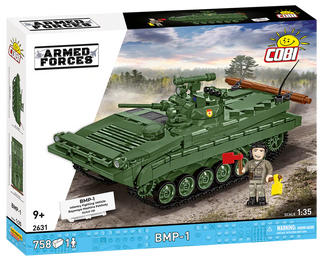 BMP-1 Amphibious Infantry Fighting Vehicle Tank: COBI Set #2631 Building Kit Cobi Toys