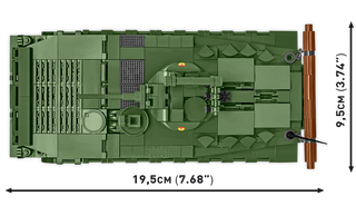 BMP-1 Amphibious Infantry Fighting Vehicle Tank: COBI Set #2631 Building Kit Cobi Toys