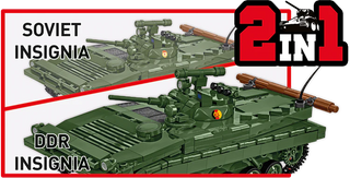 BMP-1 Amphibious Infantry Fighting Vehicle Tank: COBI Set #2631 Building Kit Cobi Toys