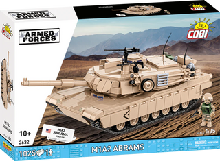 M1A2 Abrams Tank: COBI Set #2632 Building Kit Cobi Toys