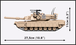 M1A2 Abrams Tank: COBI Set #2632 Building Kit Cobi Toys