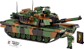 M1A2 SEPv3 Abrams Tank: COBI Set #2633 Building Kit Cobi Toys
