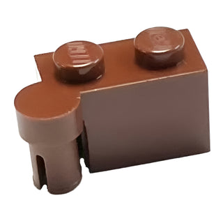 Hinge Brick 1 x 4 Swivel Top, Part# 3830 Part LEGO® Reddish Brown