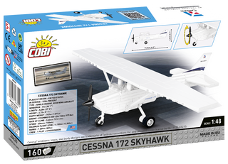 COBI Cessna 172 Skyhawk Aircraft (White): Set #26620 Cobi Kit Cobi Toys