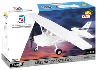 COBI Cessna 172 Skyhawk Aircraft (White): Set #26620 Cobi Kit Cobi Toys